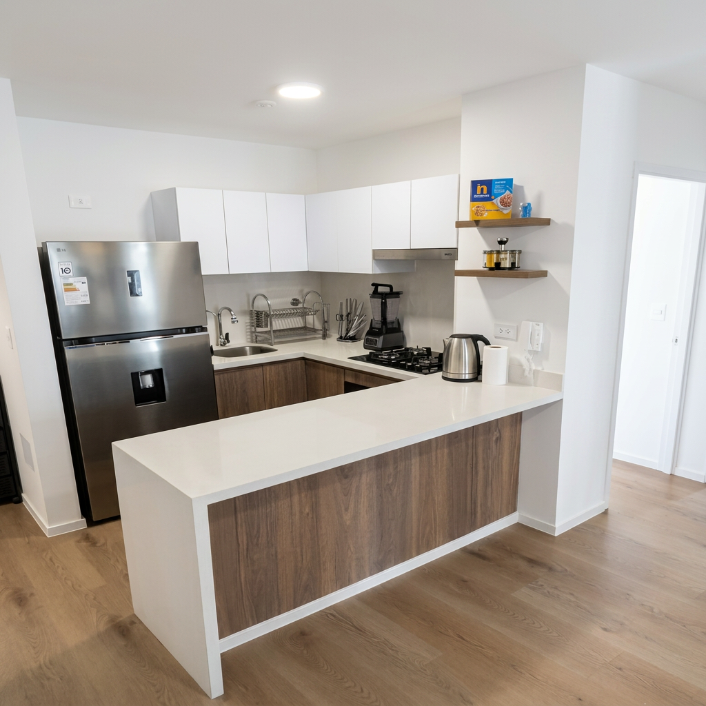 Fully equipped chef's kitchen with reverse osmosis water filter